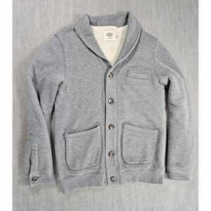 UGG For Men‎ Shawl Collar Sherpa Lined Cardigan Button Down Size Small